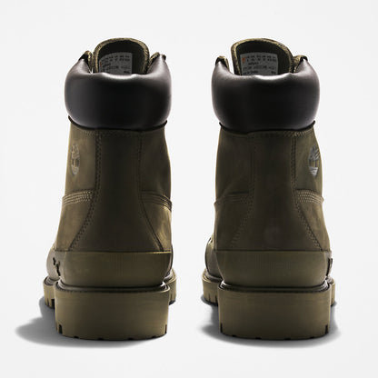Mens Timberland Bee Line x Timberland® 6 Inch Rubber Toe Boot for Men in Dark Green