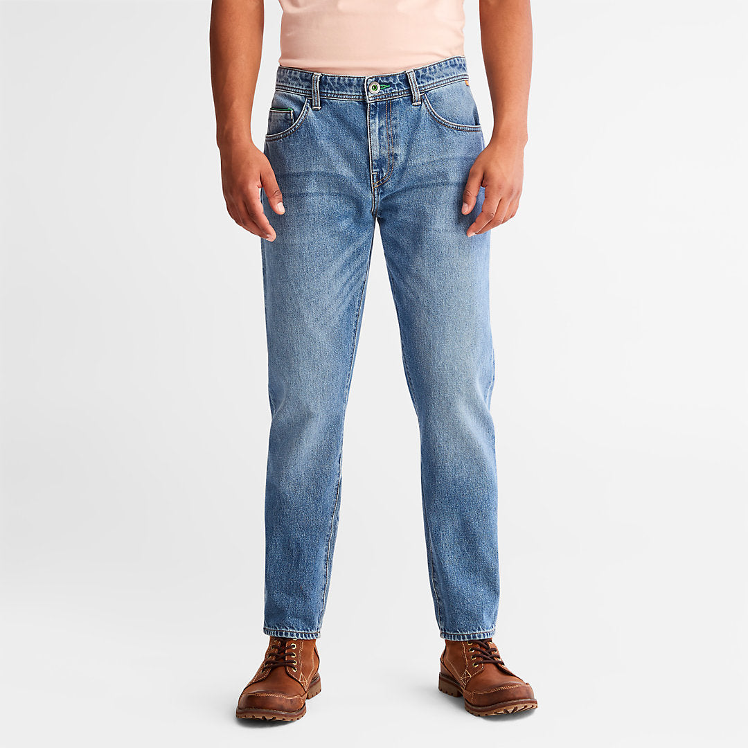 Mens Timberland Outdoor Heritage EK+ Denim Jeans for Men in Blue