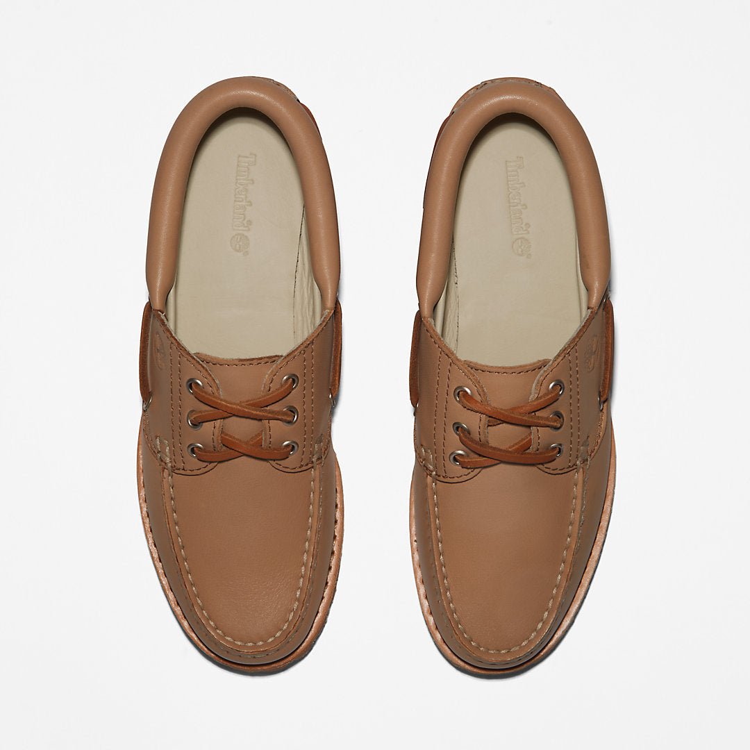 Womens Timberland Timberland® Noreen 3-Eye Boat Shoe for Women in Beige