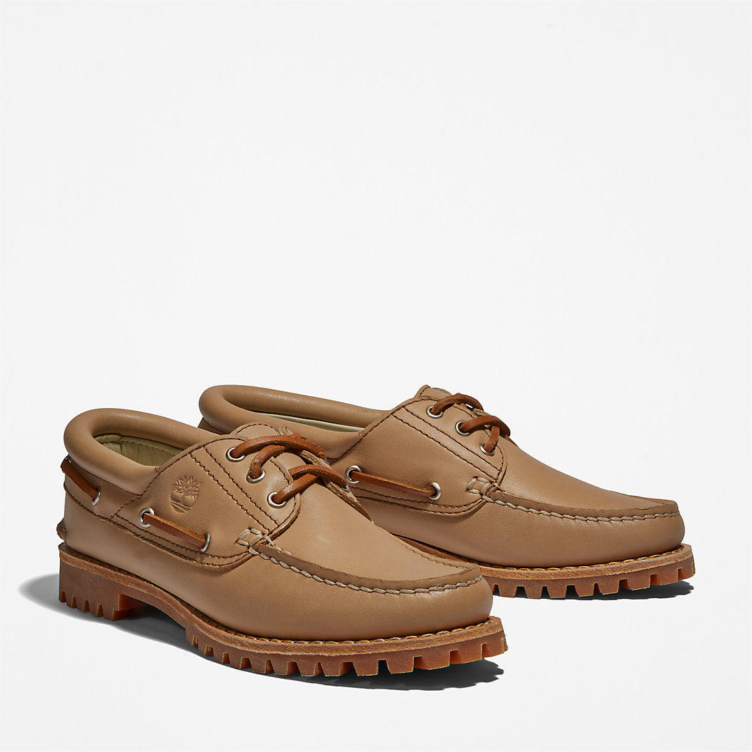 Womens Timberland Timberland® Noreen 3-Eye Boat Shoe for Women in Beige