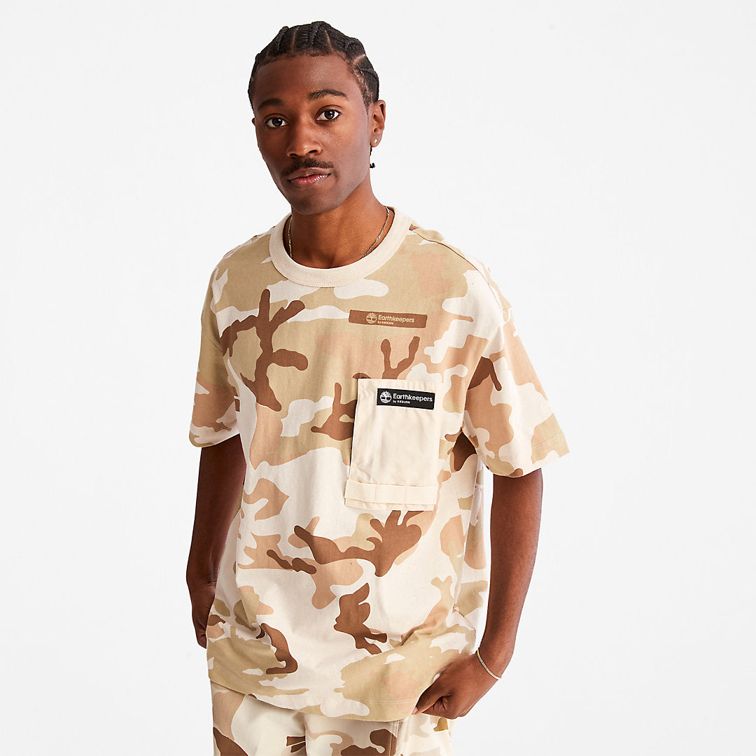Mens Timberland Earthkeepers® by Raeburn Utility T-Shirt in Camo