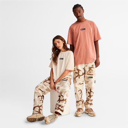Mens Timberland Earthkeepers® by Raeburn Archive Globe T-Shirt in Orange