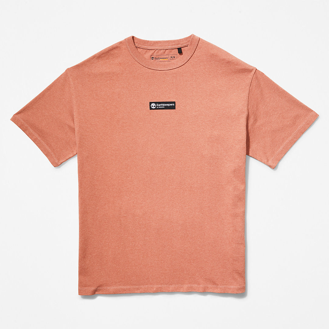 Mens Timberland Earthkeepers® by Raeburn Archive Globe T-Shirt in Orange
