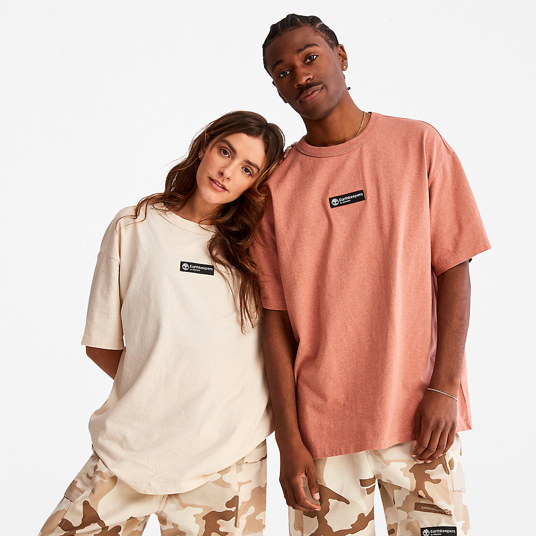 Mens Timberland Earthkeepers® by Raeburn Archive Globe T-Shirt Colourless