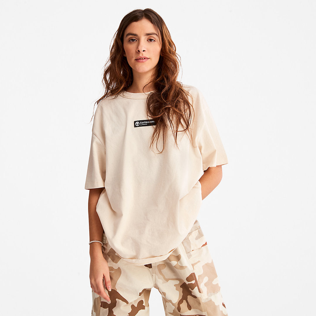 Mens Timberland Earthkeepers® by Raeburn Archive Globe T-Shirt Colourless