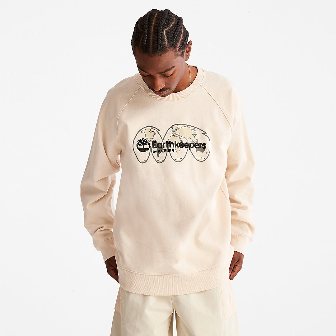 Mens Timberland Earthkeepers® by Raeburn Archive Globe Crewneck Sweatshirt Colourless