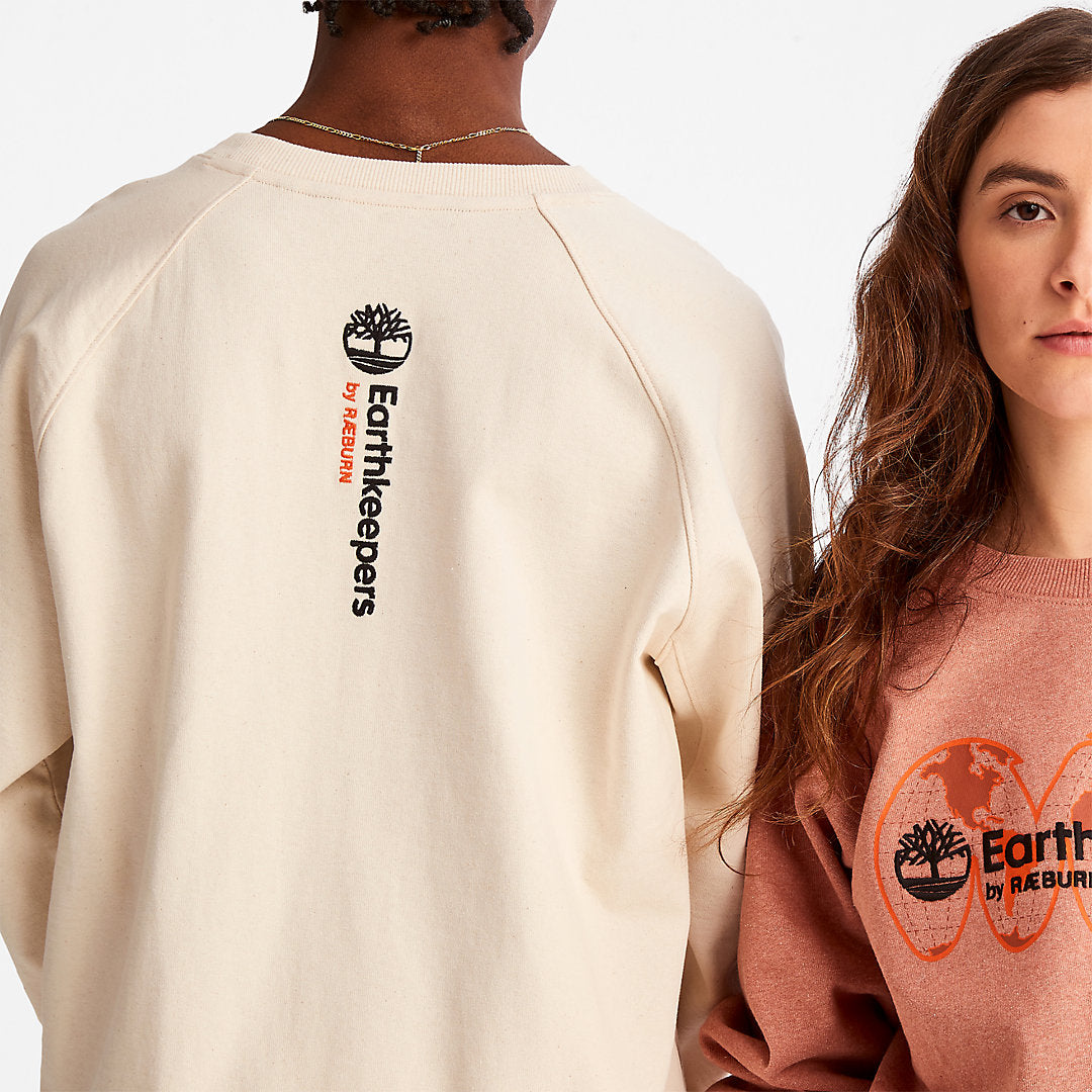 Mens Timberland Earthkeepers® by Raeburn Archive Globe Crewneck Sweatshirt Colourless
