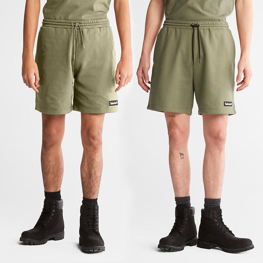 Mens Timberland All Gender Sweatshorts in Green