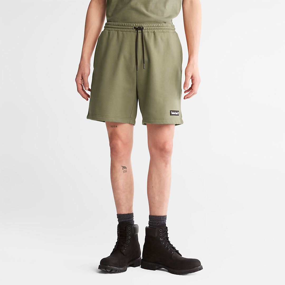 Mens Timberland All Gender Sweatshorts in Green