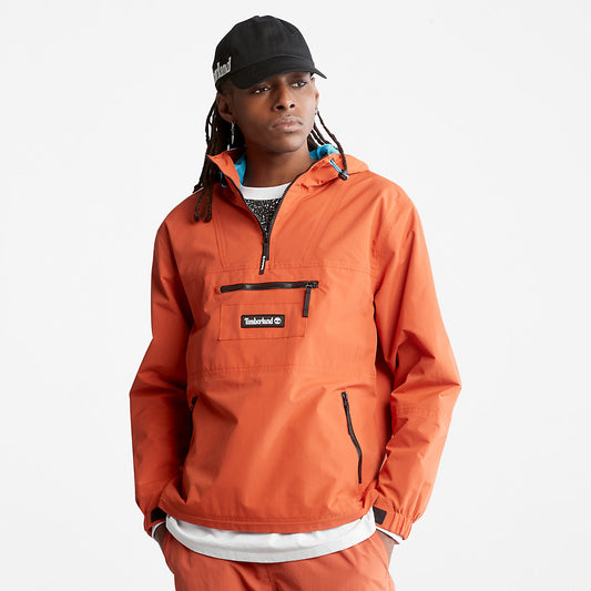 Mens Timberland All Gender Outdoor Archive Anorak in Orange