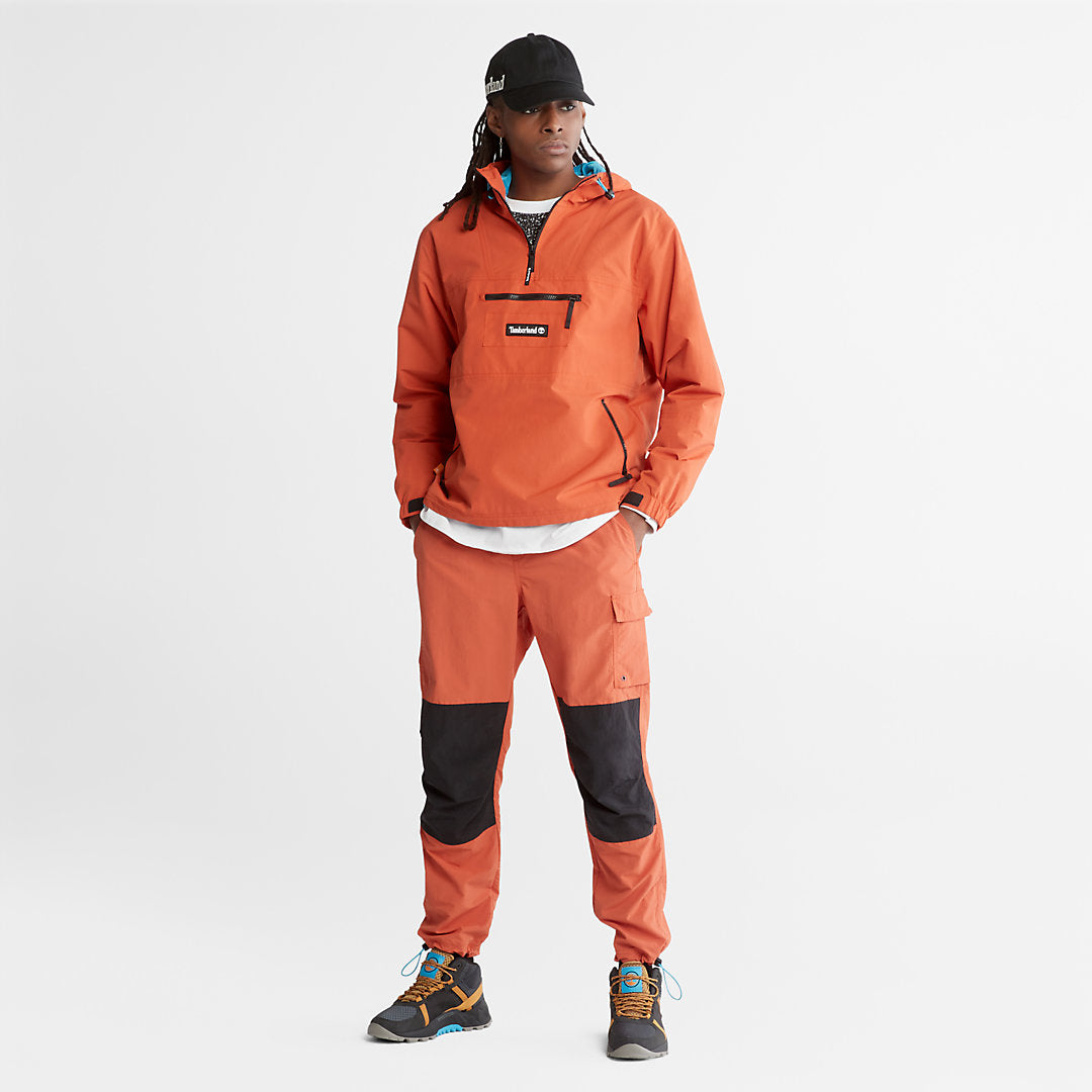 Mens Timberland All Gender Outdoor Archive Anorak in Orange