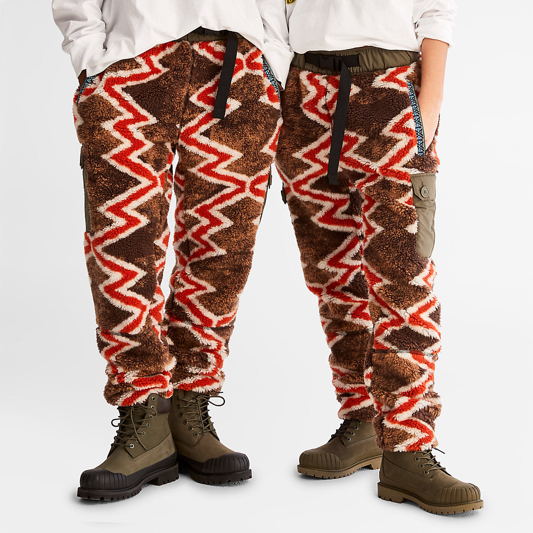 Mens Timberland Bee Line x Timberland® Fleece Bottoms in Red