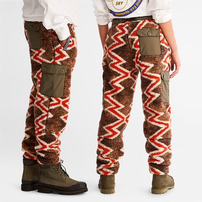 Mens Timberland Bee Line x Timberland® Fleece Bottoms in Red
