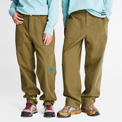Mens Timberland Bee Line x Timberland® Wide-leg Bottoms in Brown