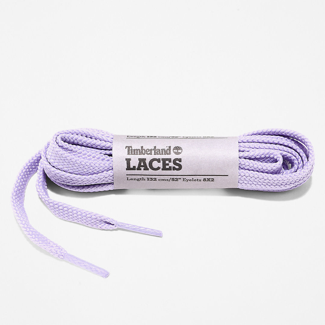 Mens Timberland 132cm/52” Flat Replacement Laces in Purple